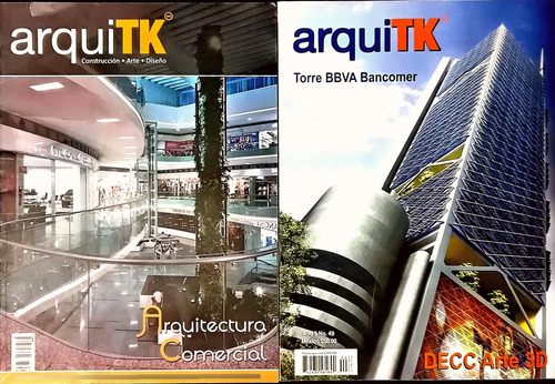 8 Revistas Arquitk Construcción Arte Diseño Arqui Editorial (Usado)