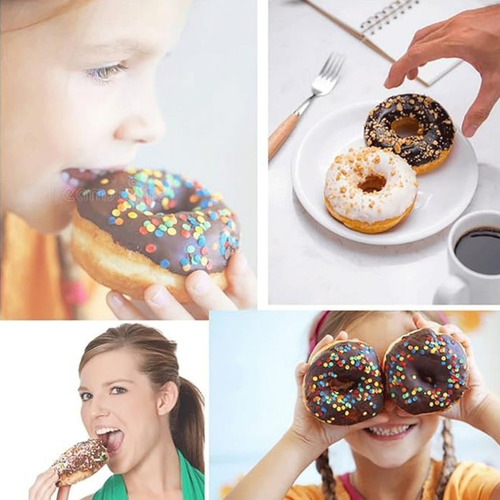 Máquina Para Fazer Donuts Profissional Caseiro Confeitaria Cor Sortido 110