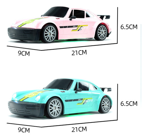 Coche Rc, 2.4 G, 15 Km/h, 1/24, Cuatro Ruedas, Tracción De A