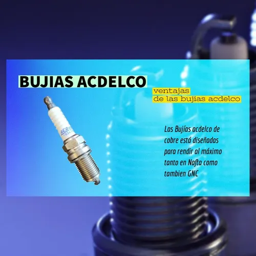 Bujia Acdelco 19347309 Ford Escort 1.6 Gl