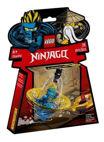 Lego Ninjago Entrenamiento Ninja Spinjitzu De Jay Bentancor 