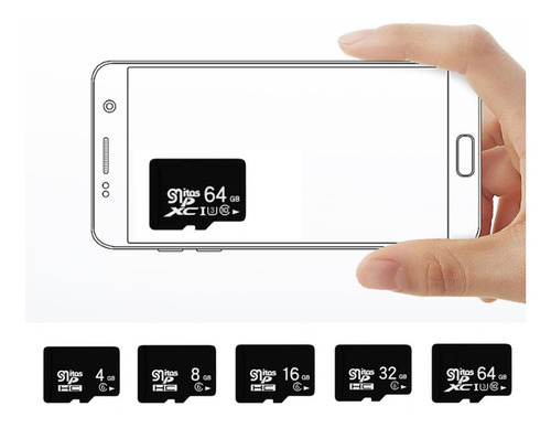 Tarjeta Micro Sd Tf Tarjetas De Memoria Para Teléfonos Inte