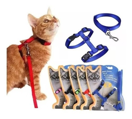 Pretal Correa Ajustable Para Gatos Y Perros Pequeños