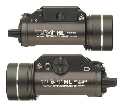 Lanterna Streamlight Tlr-1 Hl 800 Lumens Glock Taurus Imbel Cor da lanterna Preto Cor da luz Branca LED