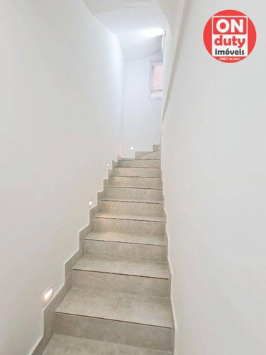 Imagem 20 de 30 de Triplex Com 3 Dormitórios À Venda, 190 M² Por R$ 1.150.000 - Gonzaga - Santos/sp - Vl0027