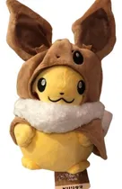 Comprar Peluche Pokemon Pikachu Cosplay Eevee 25x14cm