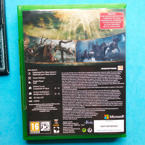 Launch Edition Collector De Elden Ring Xbox One Y Series X (Usado)