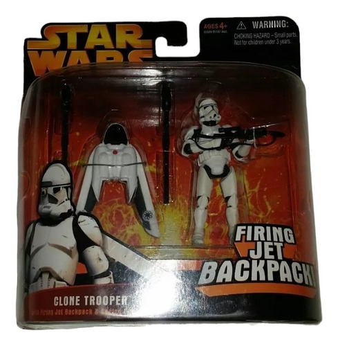 Clone Trooper Firing Jet Pack Backpack Clone Wars Star Wars