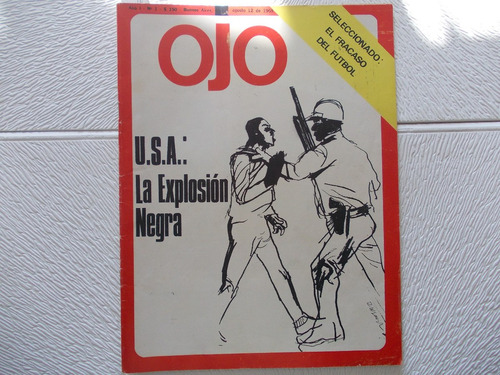 Revista O J O  Año 1 Nº 1 Año  1969 ( Ex. 1ra Plana) (ref.4)