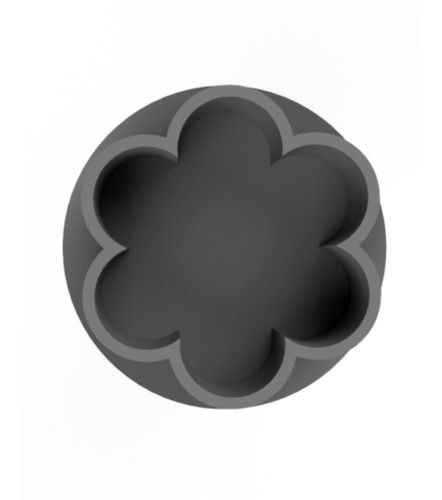 Imagem 5 de 10 de Kit 2 Carimbos Para Brigadeiro Borboleta E Flor Docinho