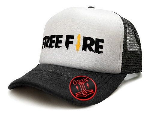 Gorra Trucker Personalizada Logo Free Fire