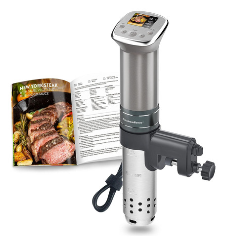 Maquina Sous Vide Kitchenboss G321 Ultra Silenciosa Plateado