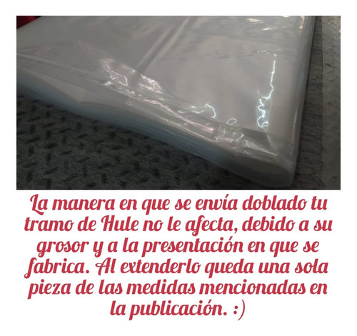 Hule Transparente Para Estanque Calibre 800 6mx10m