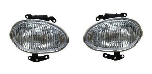 Par Juego Faros Niebla Dodge Atos  2001 Sin Foco Tyo