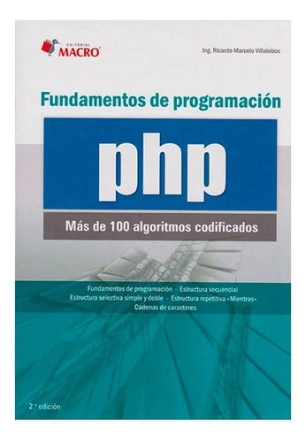 Libro Fisico Fundamentos De Programacion Php +