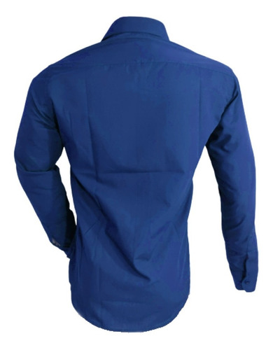 Imagen 4 de 4 de Camisa Slimfit Hombre Entallada