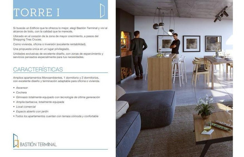 Imagen 8 de 16 de Apartamento De 2 Dormitorios En Venta- Tres Cruces