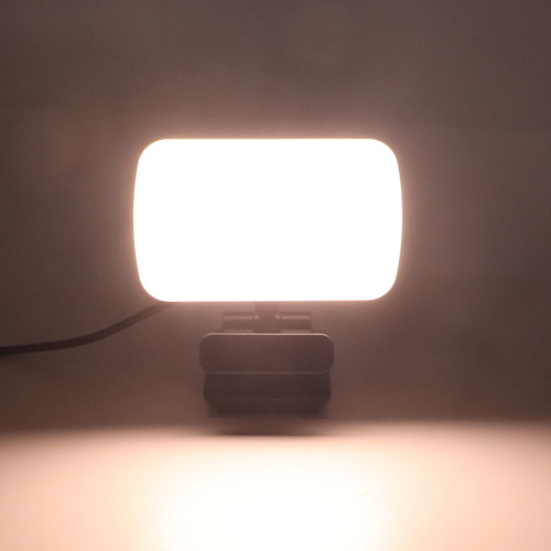 Webcam De Vídeo Led Usb 3 Cores, 10 Modos De Escurecimento F