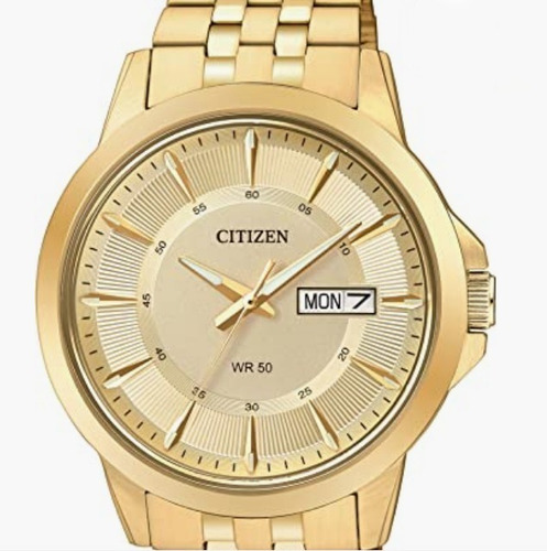 Citizen Reloj De Pulsera Para Hombre  Clásico Tono Dorado 