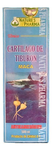 Cartílago De Tiburon Jarabe Natures Phar - mL a $50