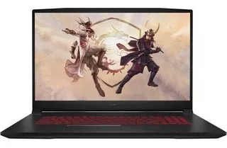 Notebook Msi Gf76 Katana I7 12va 16gb Ssd Rtx3060 17,3 144hz