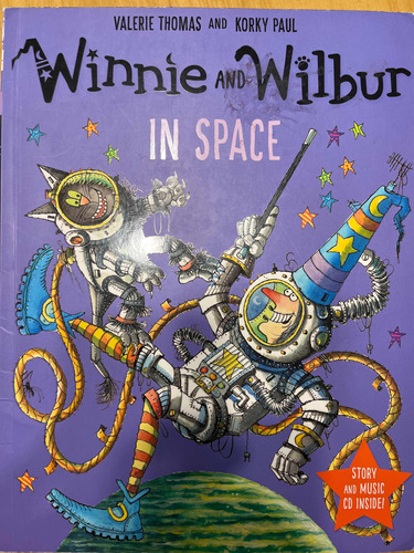 Libro En Inglés Winnie And Wilbur In Space Con 2 Cds