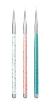Comprar Set 3 Pinceles Liners Para Nail Art Deco Uñas