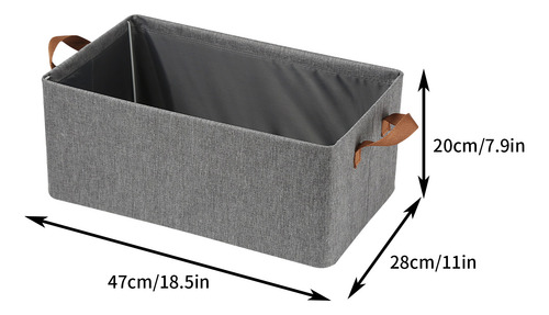 Caja Organizadora De Tela Con Forma De Estante N Shelf Con A