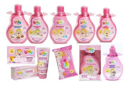  Kit Muriel Baby Menina- 10 Produtos