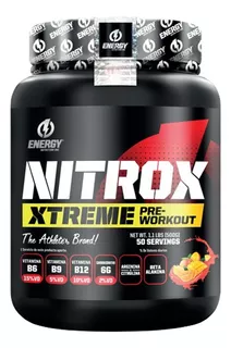 Nitrox Extreme 500gr Arginina, Citrulina Y Beta-alanina!