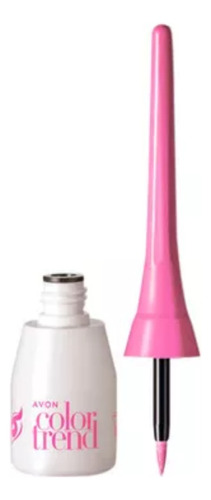Avon Delineador Liquido Para Ojos Rosa Metalizado 3ml.