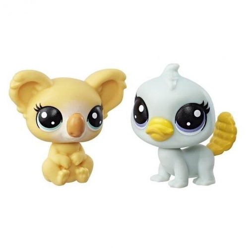 Littlest Pet Shop X 2 Kami Koalapuff 1-152 Y Pammy Platyfoot