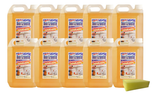 Mayorista Detergente Concentrado Cristal (1+1) X 5l Pack 10u