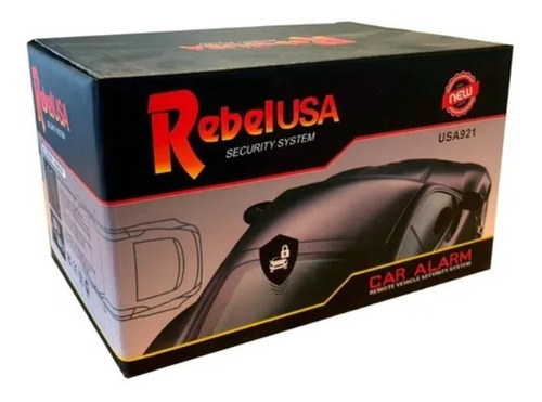 Alarma Para Auto Volumétrica Rebel Usa Para Auto Azanza