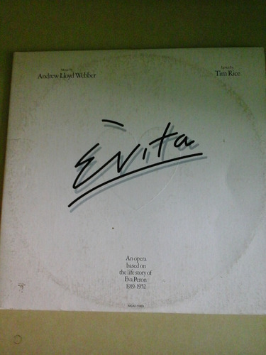 Vinilo 3473 - Evita - 2 Vinilos - Mca Records 