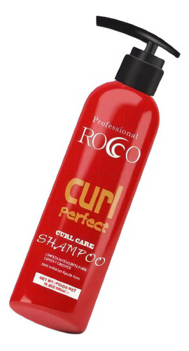  Rocco® Shampoo Curl Perfect Para Cabello Crespo 500ml