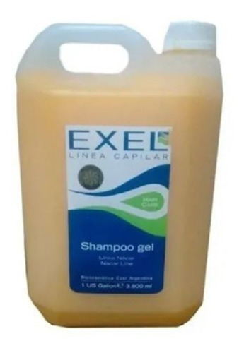  Shampoo Gel Germen De Trigo Cabello Exel X 3800 Ml