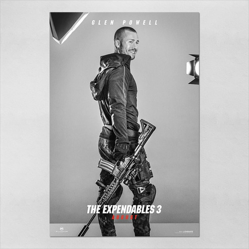Poster 40x60cm The Expendables 3 Glen Powell 30