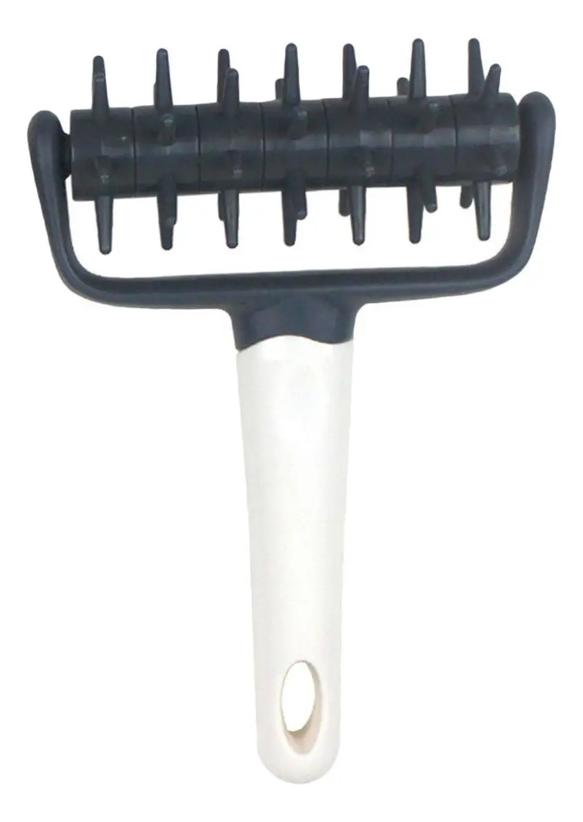 Rodillo Perforador para Masa de Pizza y Panes, Gris
