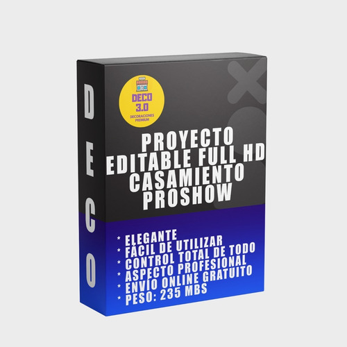 Proyecto Casamiento Editable Proshow Producer Full Hd