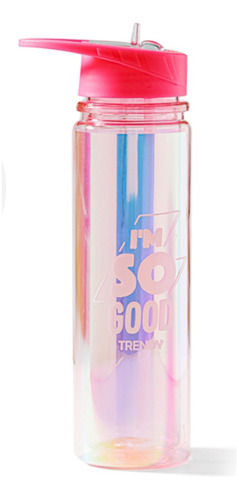 Botella Trendy Escolar Deporte Gym Completa 550 Ml