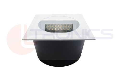 Balizador 14 Leds Solo Parede Escada Amarelo Bi-volt 120mm