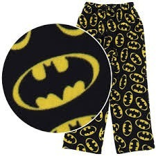 Batman Pijama Pantalon Unisex Adulto Polar Talla Xl
