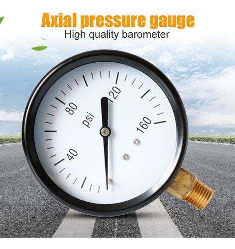 For Portátil 1/4 Npt Dial Digital Hydraulic 0-160 Psi