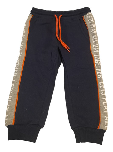 Pantalón Infantil Deportivo Con Felpa 