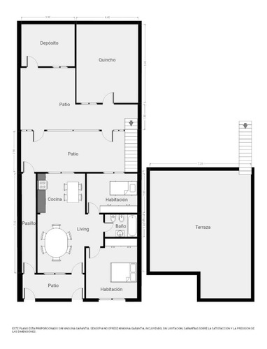 Casa 3 Ambientes En Ciudadela