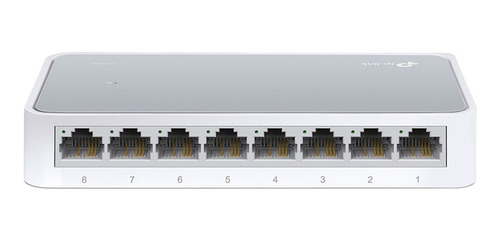 Switch No Administrable Tp-link Tl-sf1008 De 8 Puertos Rj45 