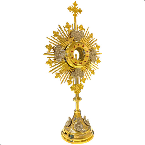 Custodia U Ostensorio Santísimo Para Iglesia A719 Bustos