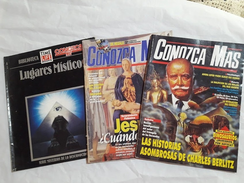 Revista Conozca Más Lote X 3 Año 1992, 1994 Y 1995