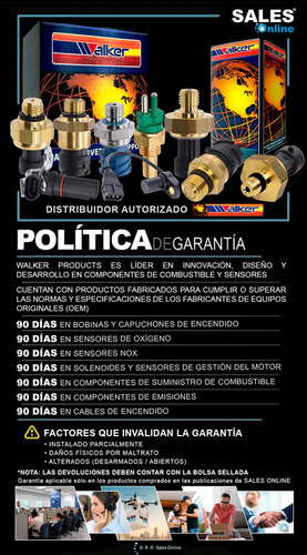 Sensor Temp Refrige Motor Para K1500 Sub 6.5 1995 4wd 4x4